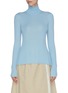 Main View - Click To Enlarge - GABRIELA HEARST - 'Peppe' cashmere-silk rib knit turtleneck top