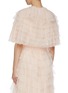 Back View - Click To Enlarge - NEEDLE & THREAD - 'Leilah' ruffle tiered tulle cropped cape