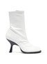 Main View - Click To Enlarge - SIMON MILLER - 'Bootie 90' sculptural heel leather ankle boots