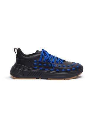 Main View - Click To Enlarge - BOTTEGA VENETA - 'Lace Speedster' chunky outsole leather sneakers