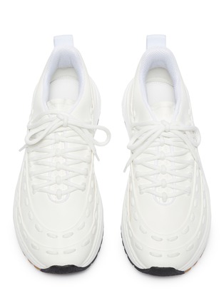 Detail View - Click To Enlarge - BOTTEGA VENETA - 'Lace Speedster' chunky outsole leather sneakers