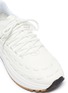 Detail View - Click To Enlarge - BOTTEGA VENETA - 'Lace Speedster' chunky outsole leather sneakers