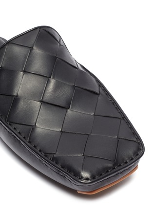 Detail View - Click To Enlarge - BOTTEGA VENETA - Intrecciato woven leather slides