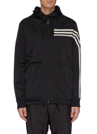 Main View - Click To Enlarge - Y-3 - 3-Stripes hooded track jacket