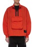 Main View - Click To Enlarge - Y-3 - Half zip stripe front pocket shell track jacket