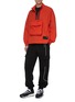 Figure View - Click To Enlarge - Y-3 - Half zip stripe front pocket shell track jacket