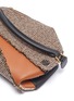Detail View - Click To Enlarge - LOEWE - 'Puzzle' tweed panel leather bag