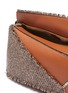  - LOEWE - 'Puzzle' tweed panel leather bag