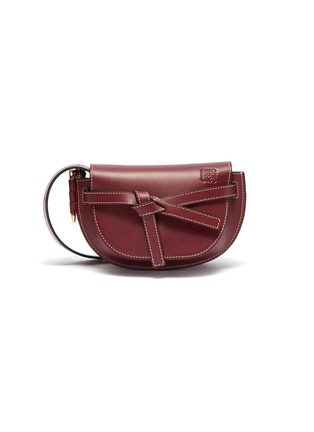 Main View - Click To Enlarge - LOEWE - 'Gate' leather bum bag