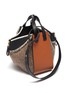 Detail View - Click To Enlarge - LOEWE - 'Hammock' small leather and tweed bag