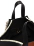 Detail View - Click To Enlarge - LOEWE - 'Hammock' small leather and tweed bag
