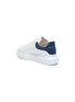 - ALEXANDER MCQUEEN - 'Oversized Sneakers' in leather with suede collar