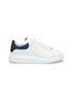Main View - Click To Enlarge - ALEXANDER MCQUEEN - 'Oversized Sneakers' in leather with suede collar