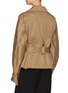 Back View - Click To Enlarge - PORTSPURE - Belted trench jacket