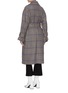 Back View - Click To Enlarge - PORTSPURE - Houndstooth check overcoat
