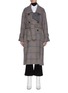Main View - Click To Enlarge - PORTSPURE - Houndstooth check overcoat