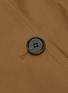 Detail View - Click To Enlarge - PORTSPURE - Off-shoulder belted trench coat dress