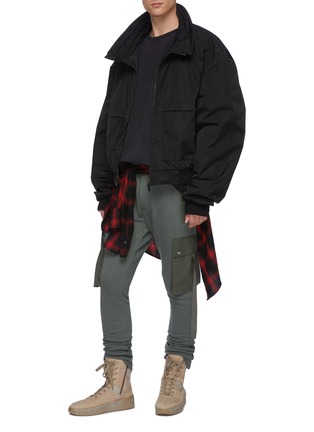 Figure View - Click To Enlarge - FEAR OF GOD - Front pocket ski bomber jacket