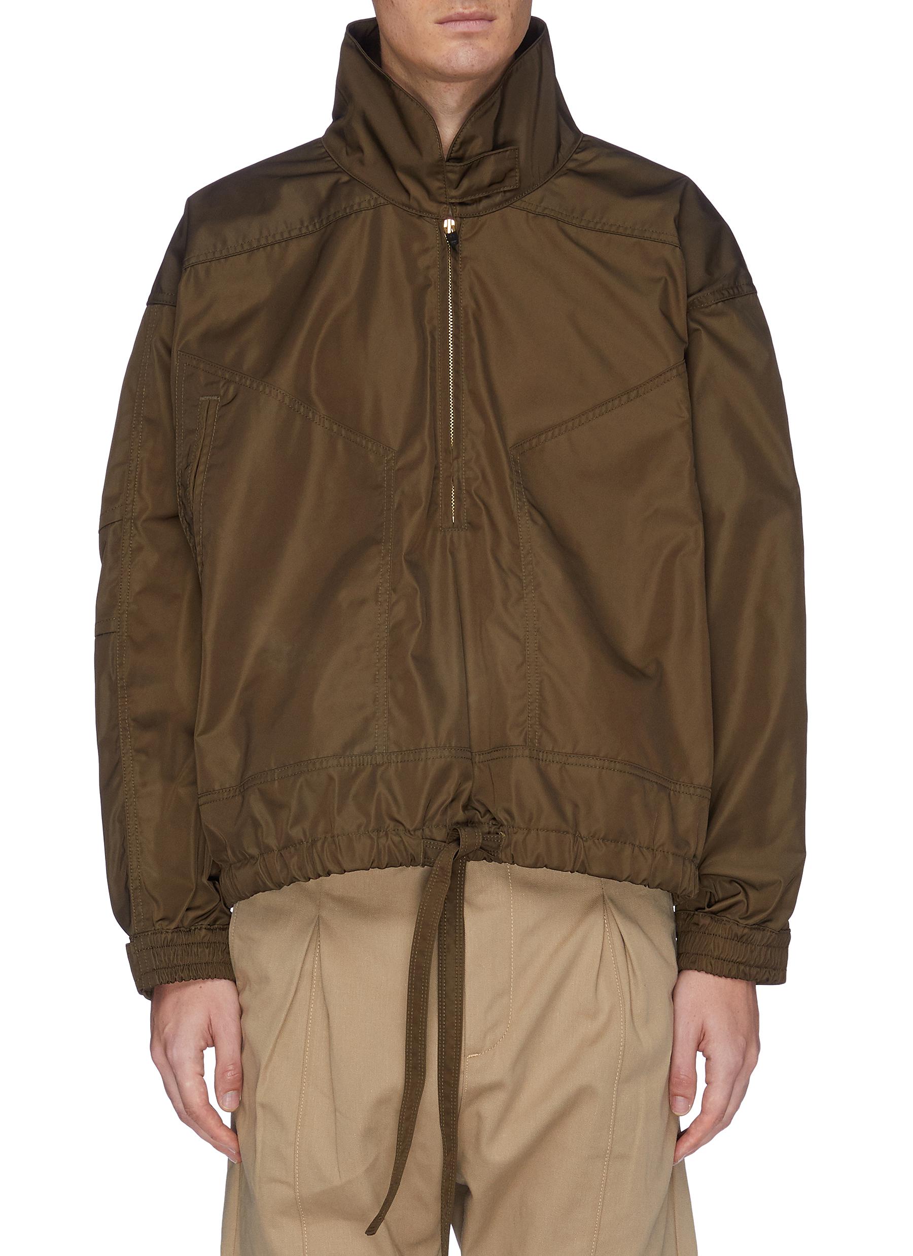 olive track jacket