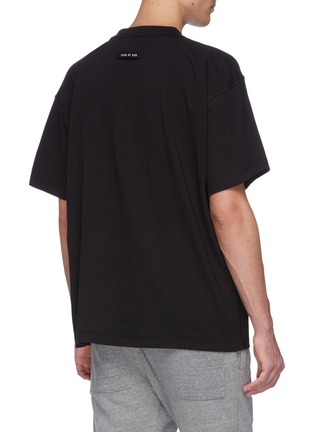 Back View - Click To Enlarge - FEAR OF GOD - 'FG' logo print T-shirt
