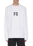 Main View - Click To Enlarge - FEAR OF GOD - 'FG' logo print long sleeve T-shirt