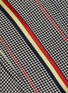  - HELLESSY - 'Avedon' tie waist drape panel houndstooth check pants