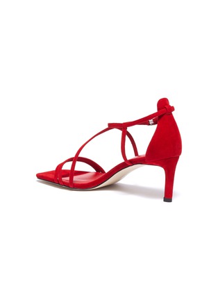  - PEDDER RED - Strappy suede sandals