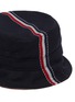 Detail View - Click To Enlarge - THOM BROWNE  - 'Fun Mix' stripe wool blend twill bucket hat