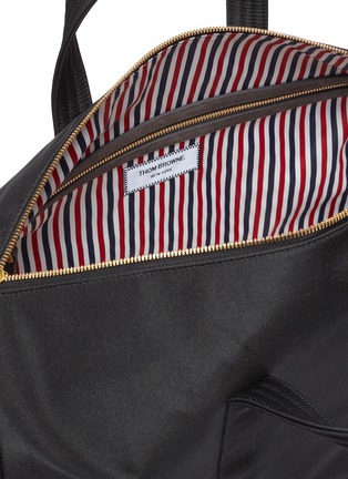 Detail View - Click To Enlarge - THOM BROWNE  - Nylon duffle bag