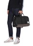 Figure View - Click To Enlarge - THOM BROWNE  - Nylon duffle bag