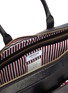 Detail View - Click To Enlarge - THOM BROWNE  - Pebble grain leather briefcase