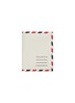 Main View - Click To Enlarge - THOM BROWNE  - Airmail print pebble grain leather passport holder