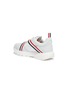  - THOM BROWNE  - Chunky outsole stripe buckle strap leather sneakers
