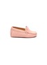 Main View - Click To Enlarge - TOD’S - 'Gommini' suede infant loafers
