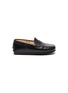 Main View - Click To Enlarge - TOD’S - 'Benson City Gommino' leather toddler loafers