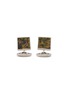 Main View - Click To Enlarge - TATEOSSIAN - Square Leather cufflinks