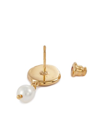 Detail View - Click To Enlarge - HOLLY RYAN - 'Picasso' mini freshwater pearl drop earrings