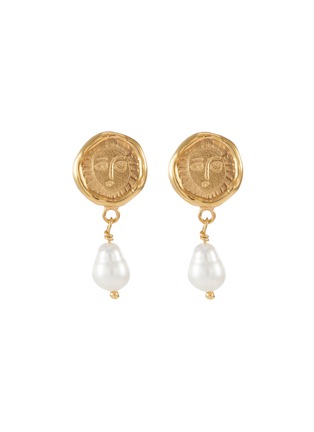 Main View - Click To Enlarge - HOLLY RYAN - 'Picasso' mini freshwater pearl drop earrings
