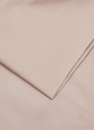 Detail View - Click To Enlarge - SOCIETY LIMONTA - Peach King Size Fitted Sheet – Verbana