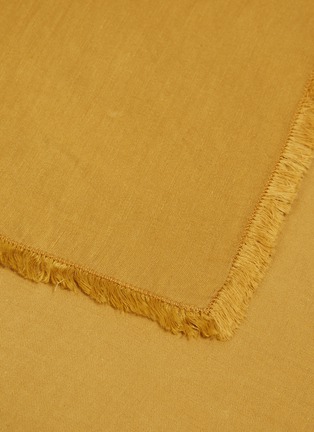 Detail View - Click To Enlarge - SOCIETY LIMONTA - Saten pillowcase set – Curcuma