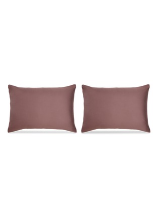Main View - Click To Enlarge - SOCIETY LIMONTA - Peach pillowcase set – Cacao