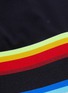Detail View - Click To Enlarge - NO KA’OI - 'Rainbow Lani' colourblock stripe band racerback sports bra
