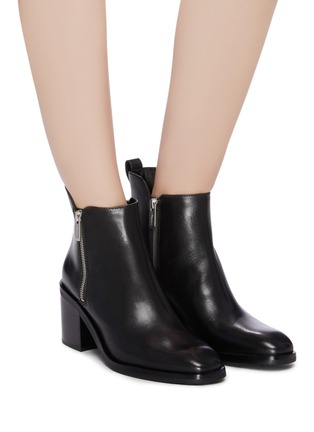 Figure View - Click To Enlarge - 3.1 PHILLIP LIM - 'Alexa 70' water resistant leather ankle boots