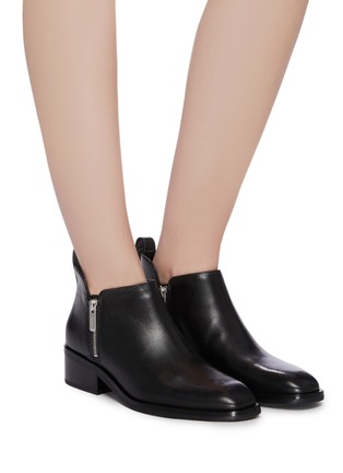 Figure View - Click To Enlarge - 3.1 PHILLIP LIM - 'Alexa 40' water resistant leather ankle boots