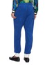 Back View - Click To Enlarge - CASABLANCA - Contrast cuff logo embroidered terry cotton track pants