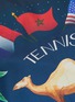  - CASABLANCA - 'Tennis Club' graphic print silk shirt