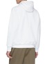 Back View - Click To Enlarge - CASABLANCA - 'Tennis Court' logo embroidered hoodie