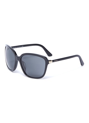 Main View - Click To Enlarge - PRADA - Acetate oversized square sunglasses
