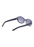 Figure View - Click To Enlarge - PRADA - Tortoiseshell effect rim acetate oval sunglasses