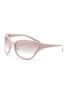 Main View - Click To Enlarge - PRADA - Acetate oversized cat eye sunglasses